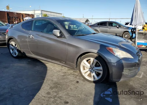 2012 Hyundai Genesis Coupe 2.0T из США, поврежденный, VIN KMHHT6KD8CU074367
